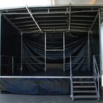 Mobiler Bühnenanhänger 6m x 4m
